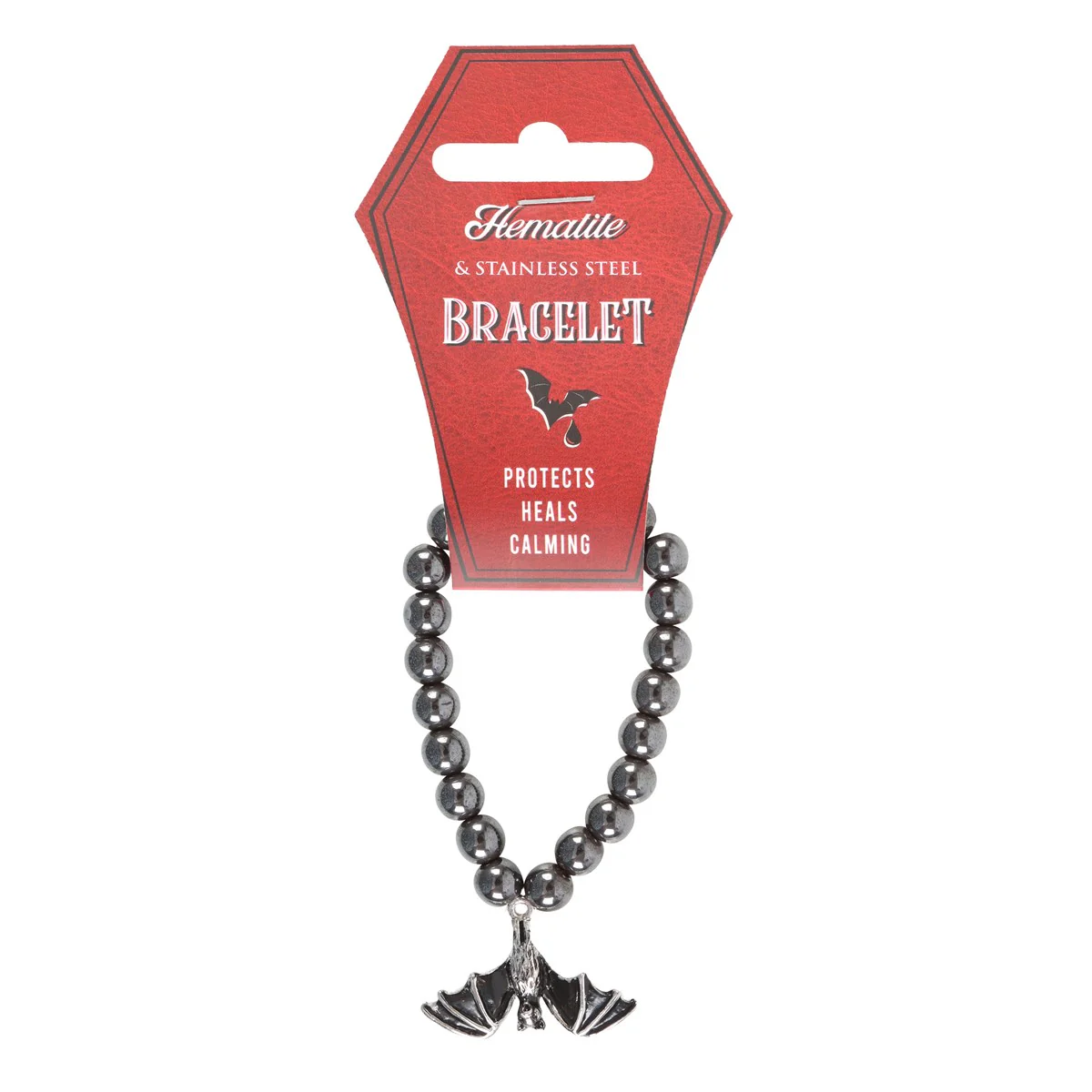 Bat Hematite Charm Bracelet - Image 4