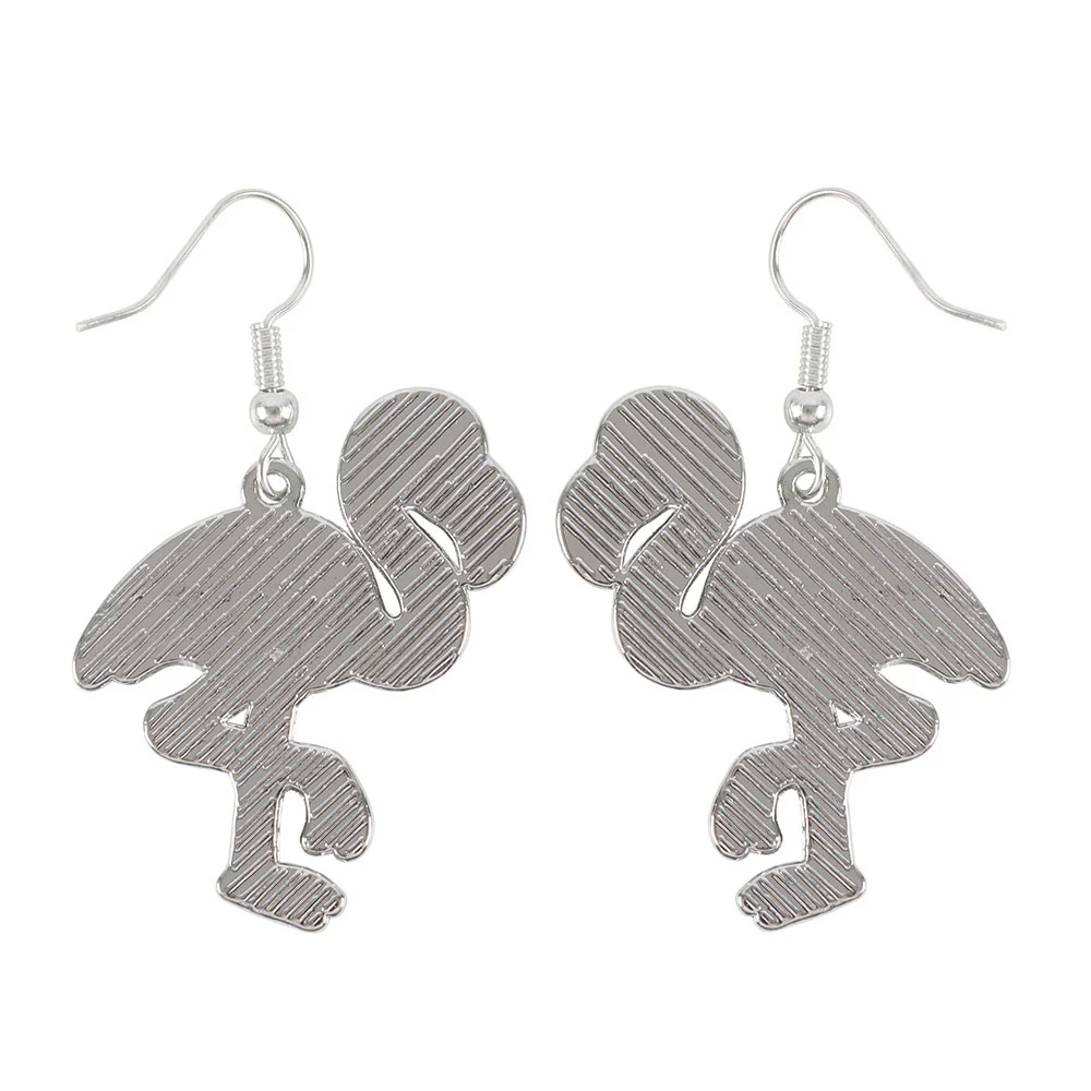 Flamin-goth Enamel Dangle Earrings - Image 4