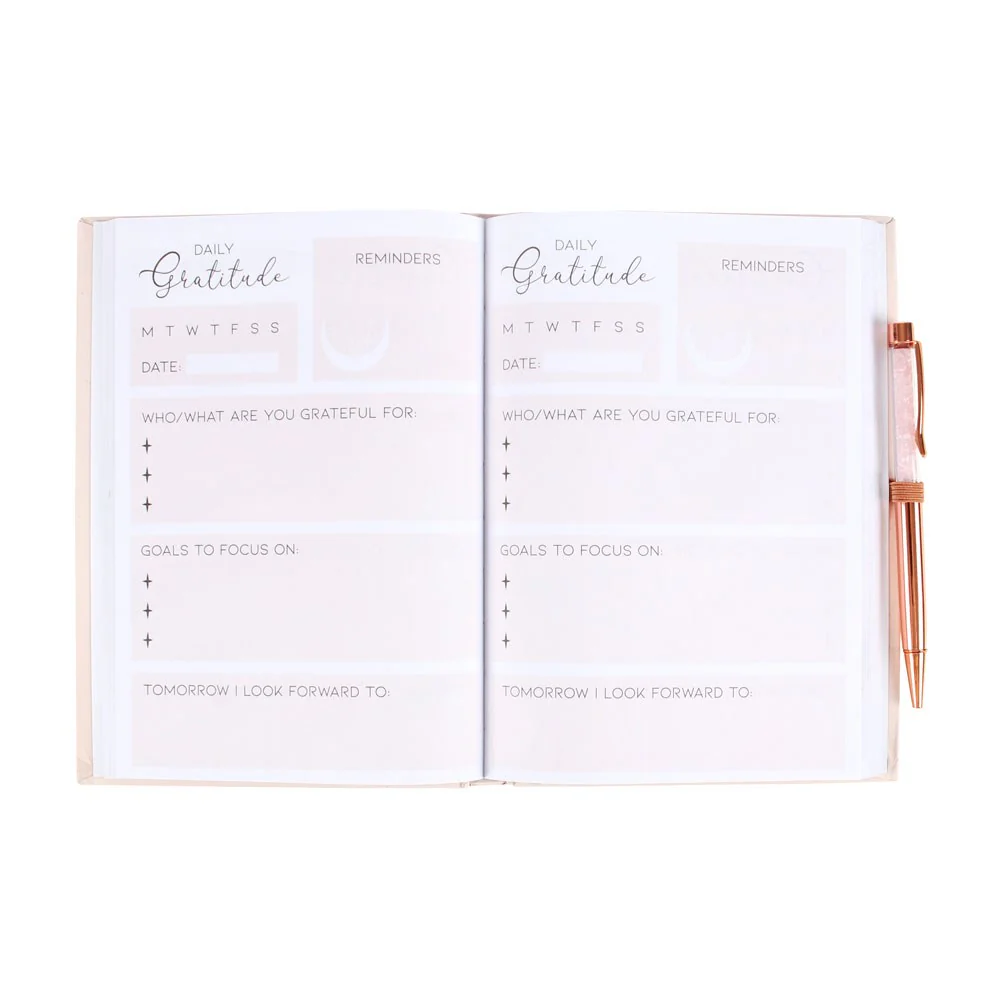Gratitude Journal with Rose Quartz Pen - Image 3