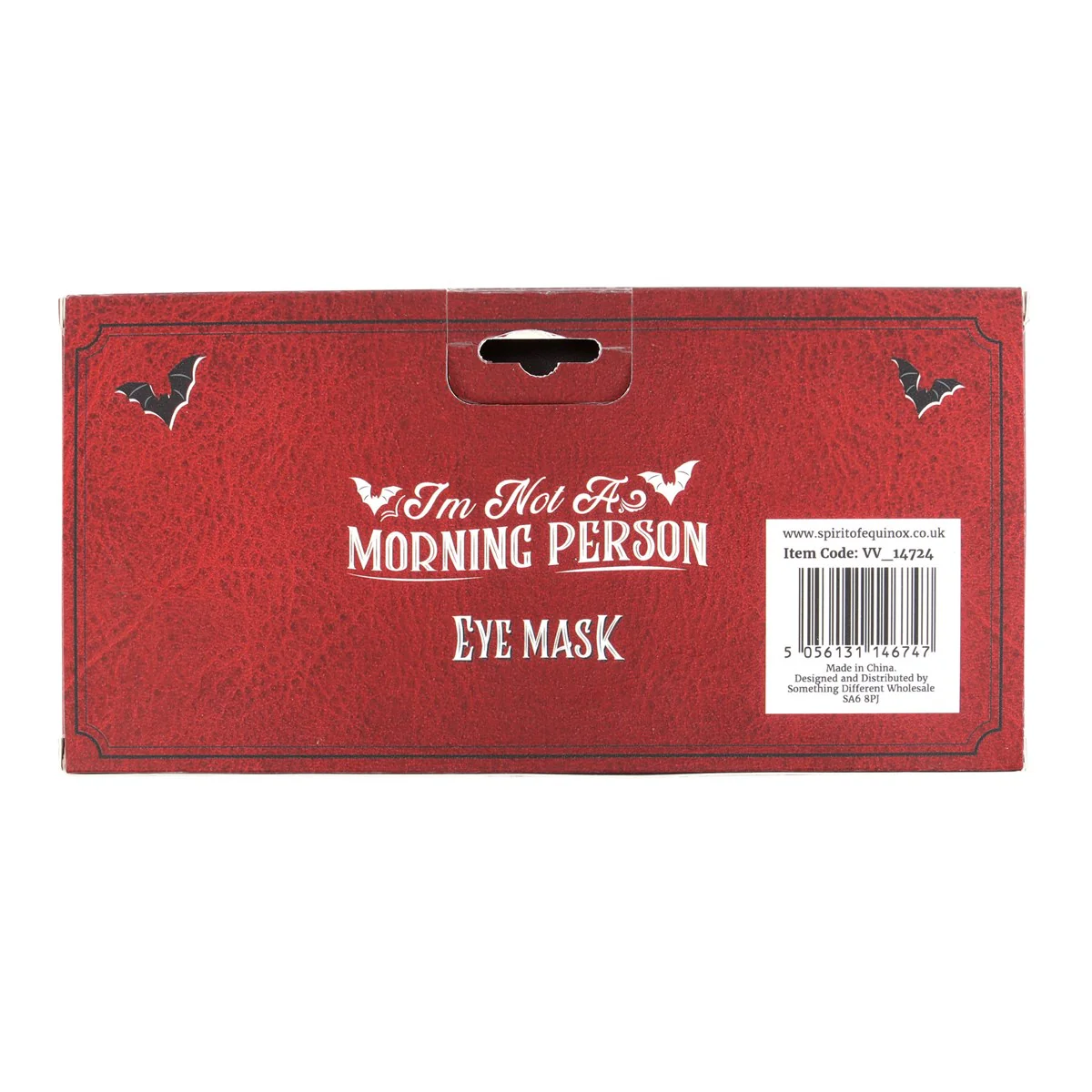 I'm Not a Morning Person Satin Sleep Mask - Image 5