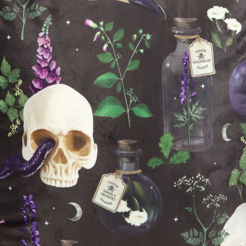 Venom & Vines Print Cushion - Image 3