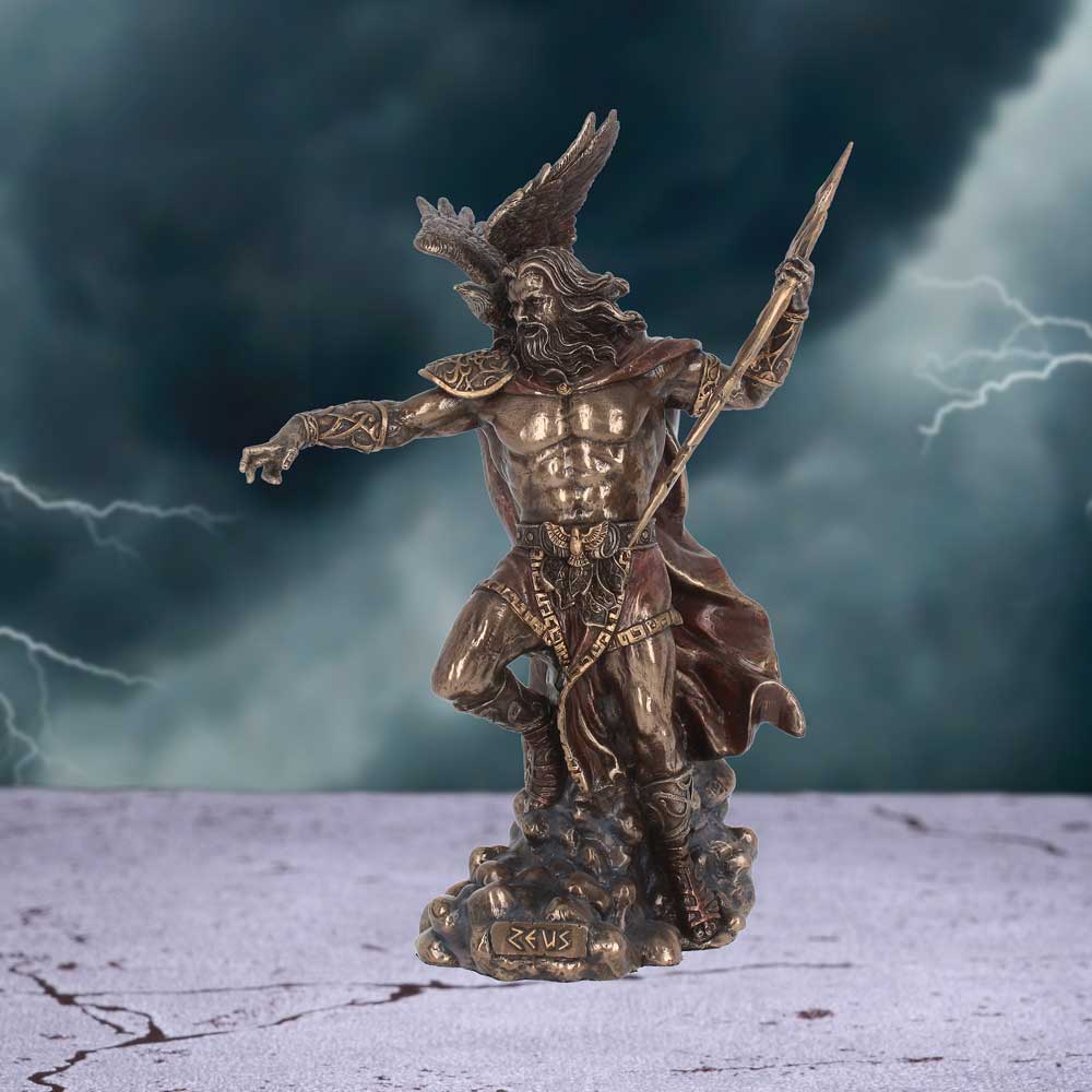 Zeus Bronze Figurine - Image 7